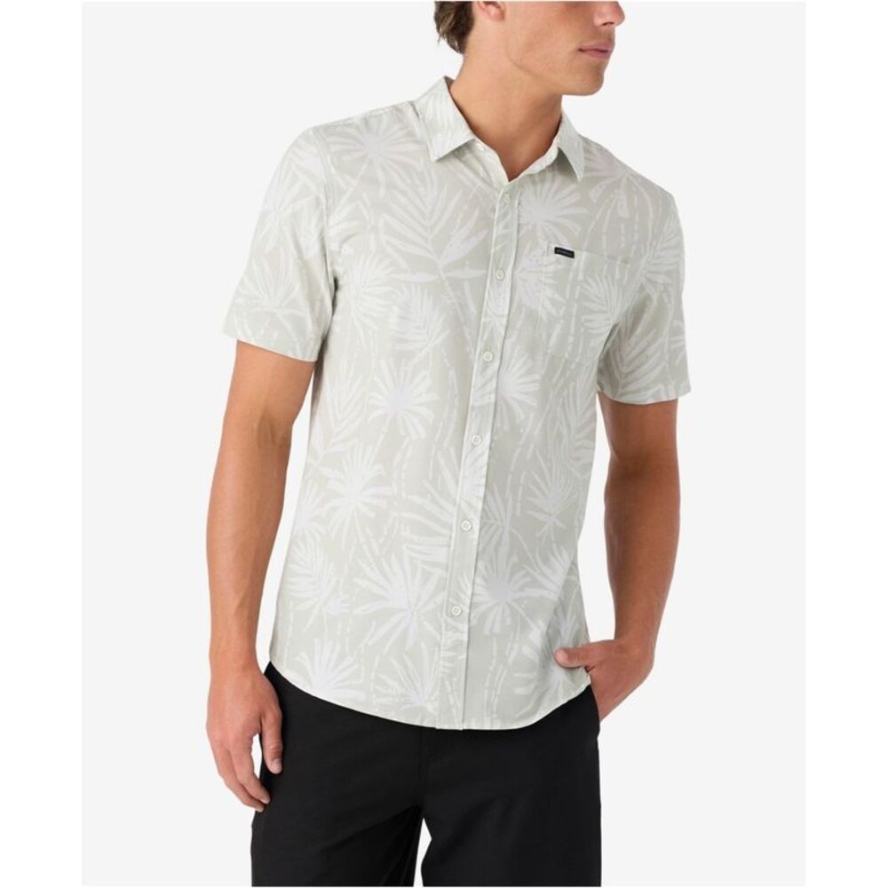 O'Neill Mens Printed Button Up Shirt, NWT